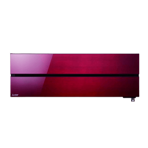 Climatizzatore Mitsubishi Kirigamine Style a parete monosplit Inverter Wi-Fi, Rosso R32| unità esterna 2.5 kW unità interna 9000 BTU  Ruby Red