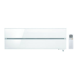 Mitsubishi MSZ-LN25VGV Climatizzatore Kirigamine Style a parete Inverter Wi-Fi, Bianco R32 unità interna 9000 BTU onyx white