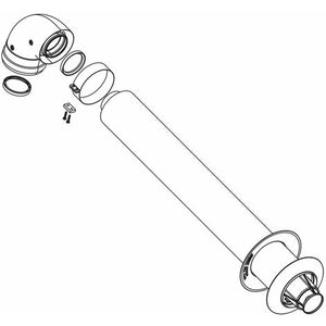 Rinnai Kit scarico fumi coassiale FOT-KX080-007